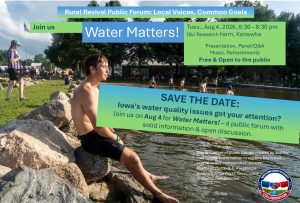 Water Matters! Rural Revival Public Forum: Local Voices, Common Goals